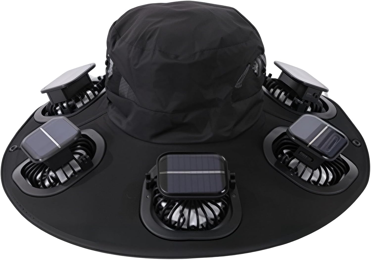 Men Accessories H&M - Chapéu Solar com 6 Ventiladores, Respirável,