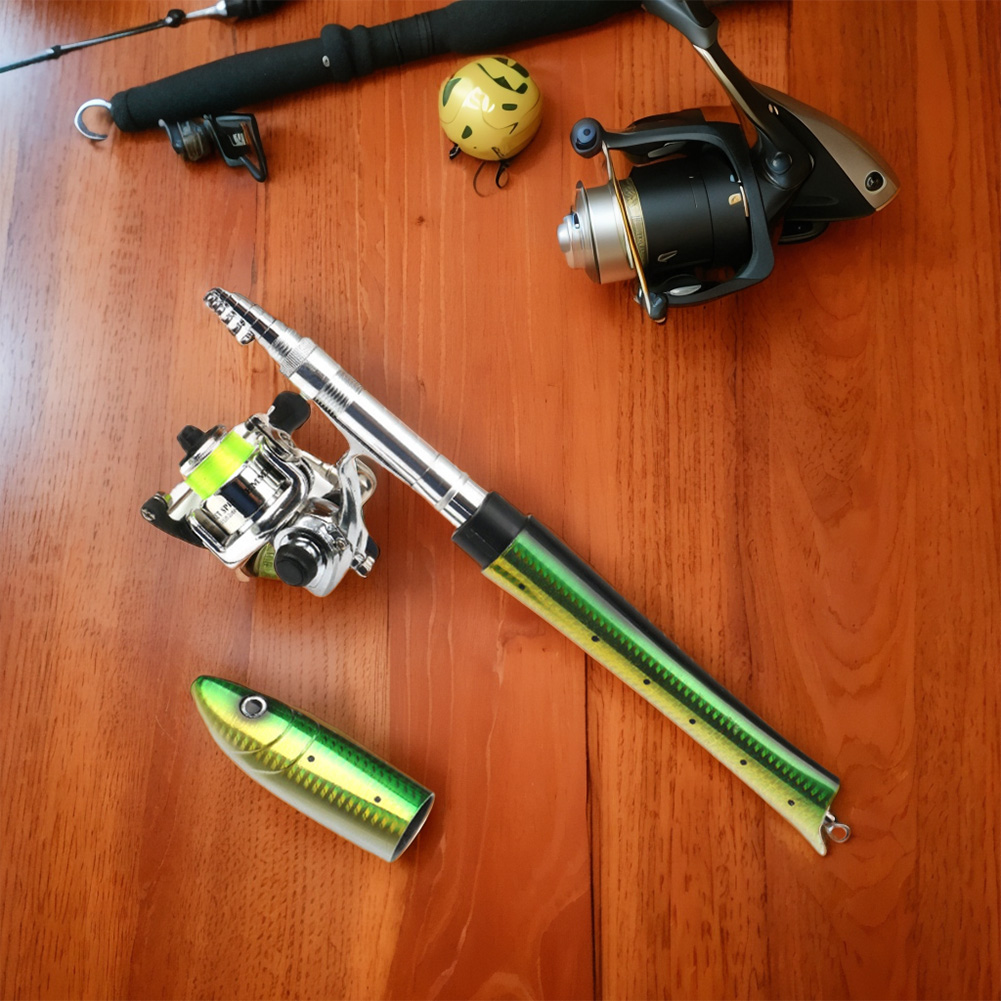 Men Accessories Combo Gift - Vara de Pesca Portátil em Formato
