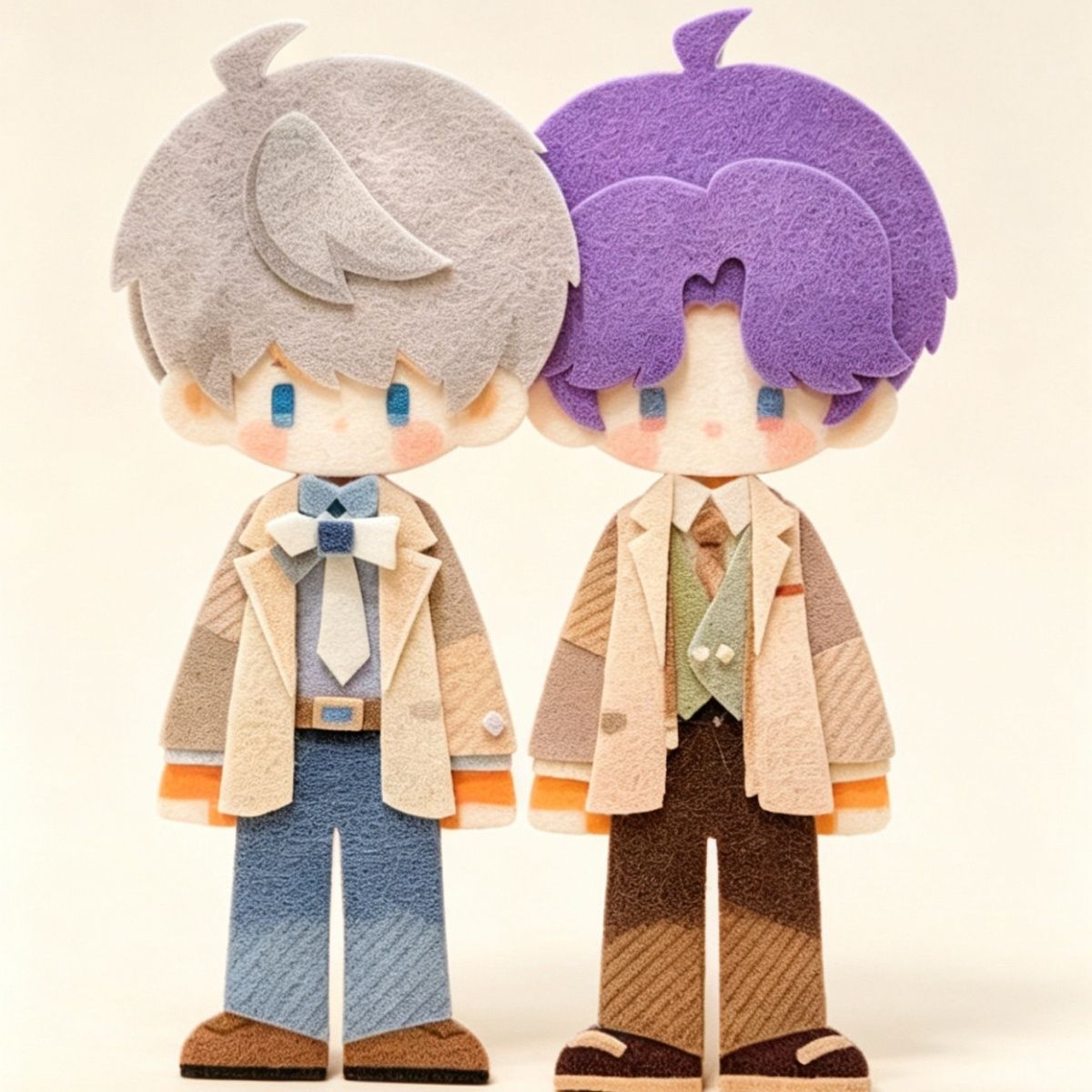 Men Keychain Accessories - Chaveiro de Tecido Não Tecido Love