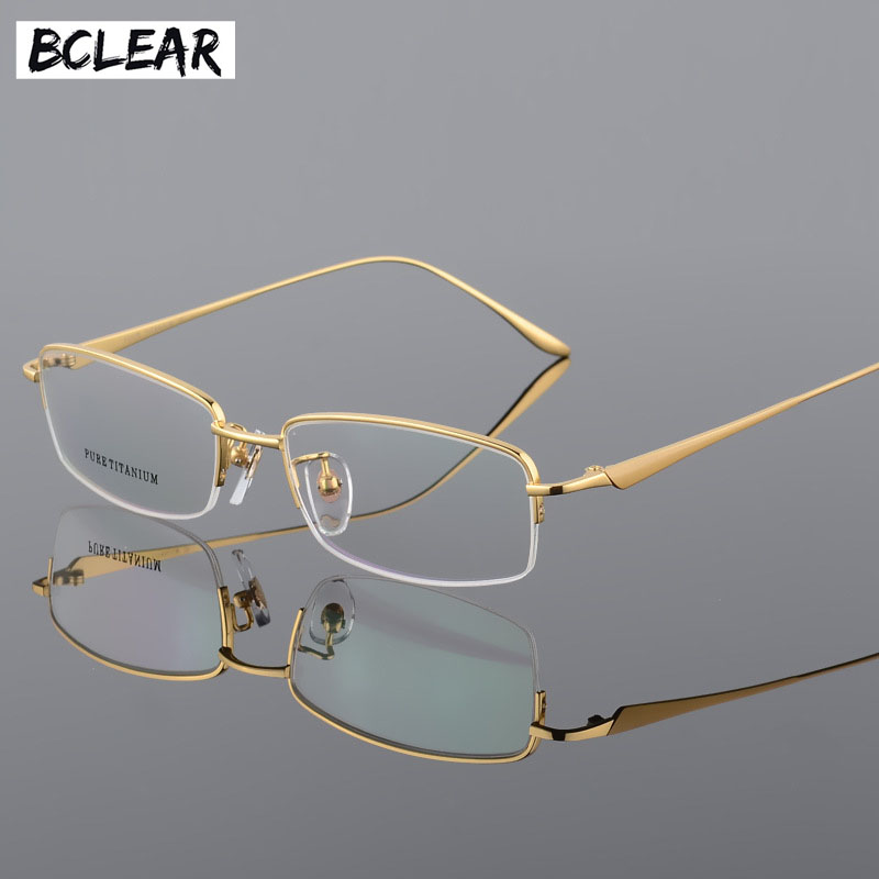 Men'S Accessories Best - Bclear melhor qualidade fino titânio puro
