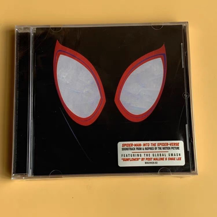 Men'S Accessories Best - Spider-Man Álbum de CD Anime, Spider-Verse,