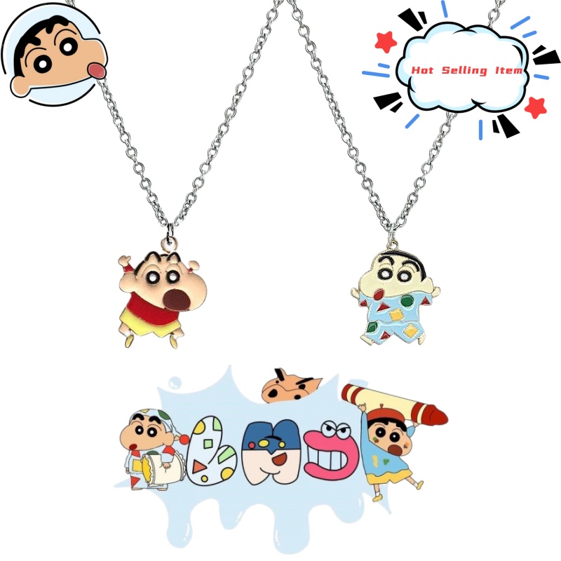 Men'S Accessories Best - Colar de desenho animado Crayon Shin-chan,