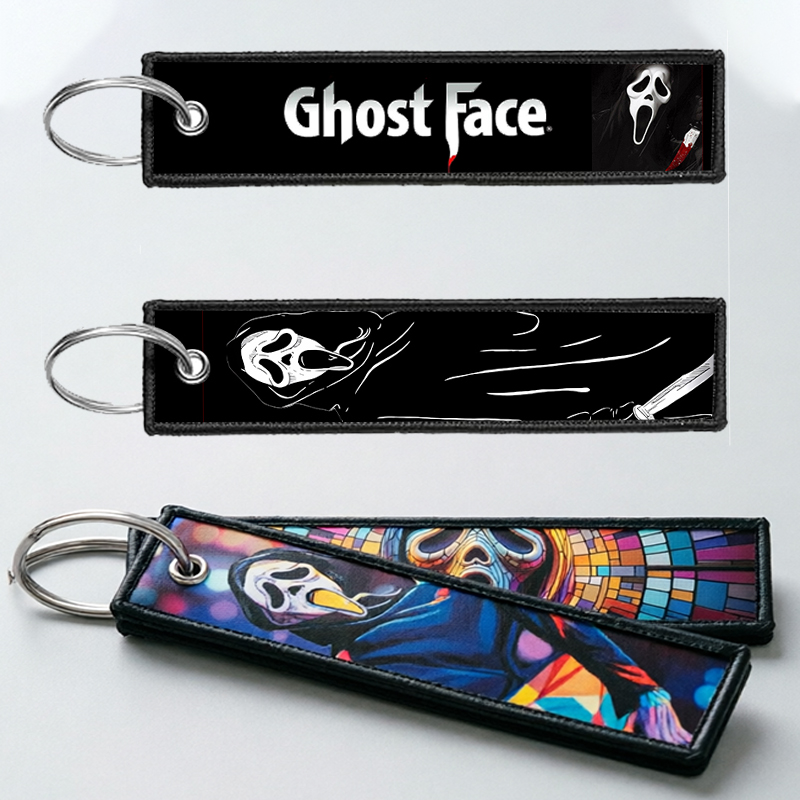 Men Keychain Accessories - Chaveiro GHOST FACE para Homens e