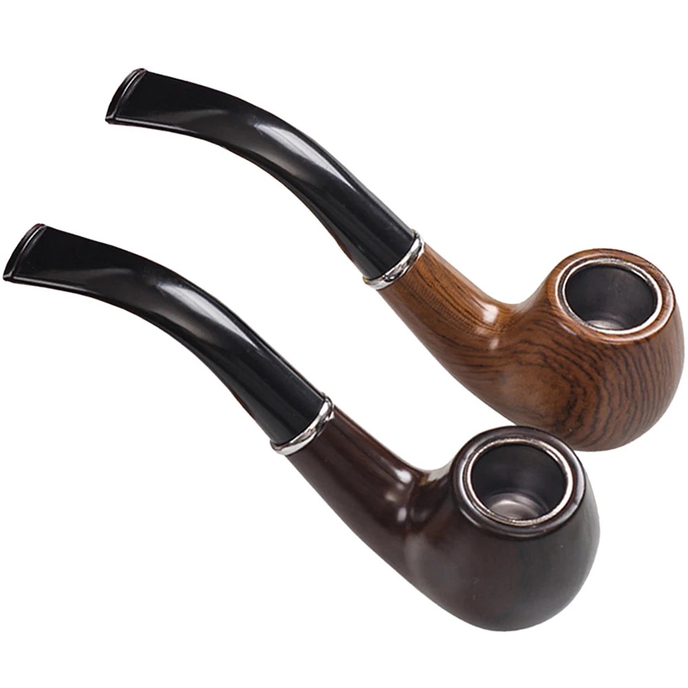 Men Accessories Gadgets - Retro resina ebony tubo de fumo