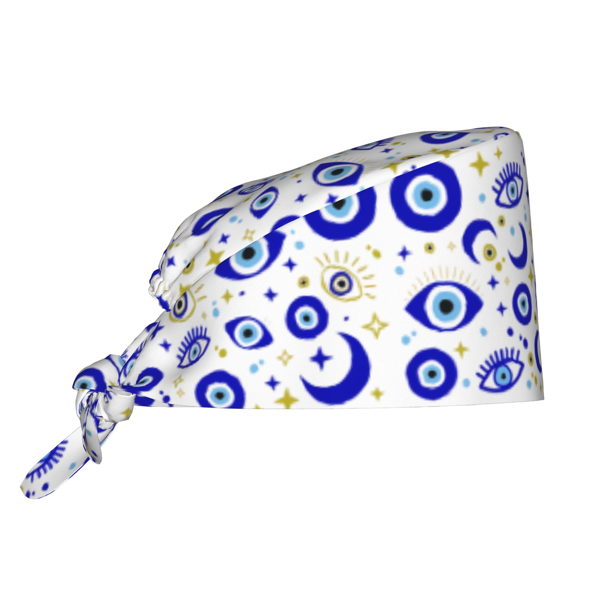 Men Accessories Evil Eye - Boné de Trabalho Personalizado com Padrão