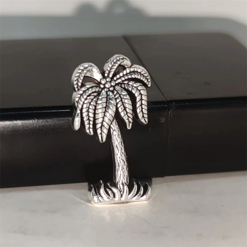 Men Accessories Gadgets - Emblema de Liga DIY Criativo Prateado