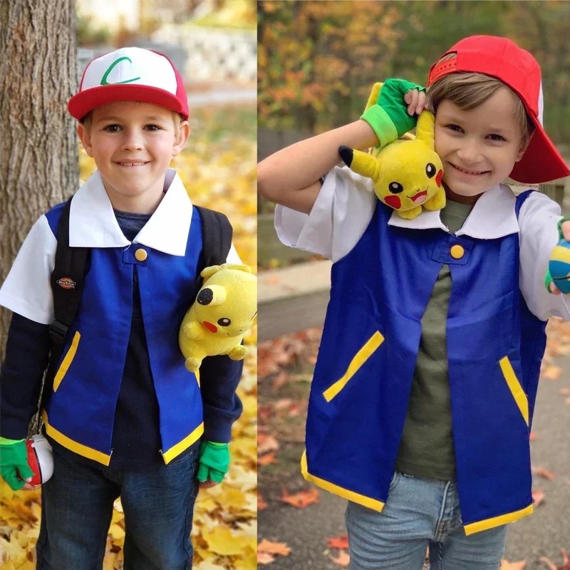 Men Accessories H&M - Fantasia de Halloween Cosplay Anime Ash