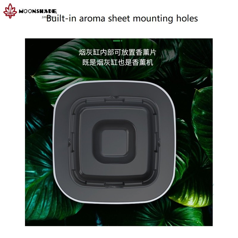 Men'S Accessories Tray - MOONSHADE Cinzeiro sem Fumaça com Purificação