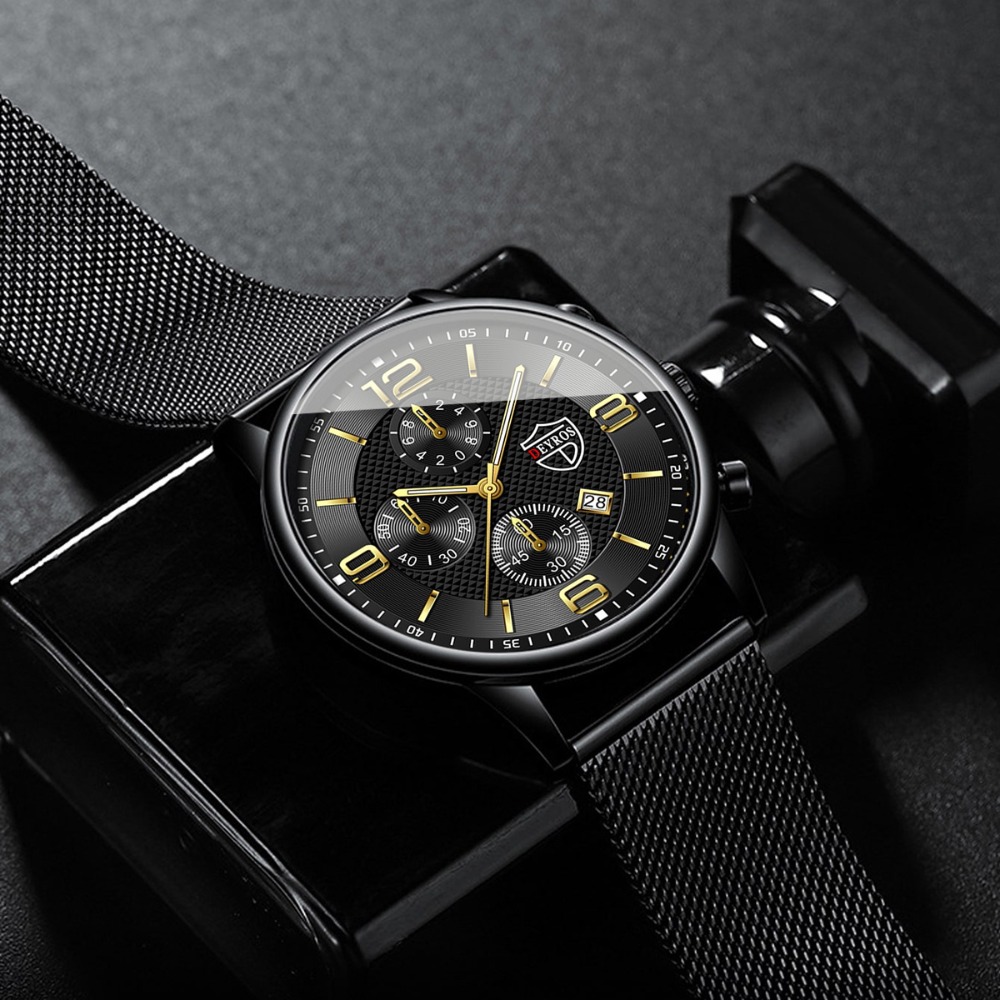 Conjunto de 4 peças: Relógio d - Men Accessories Elegant avaliação e preço