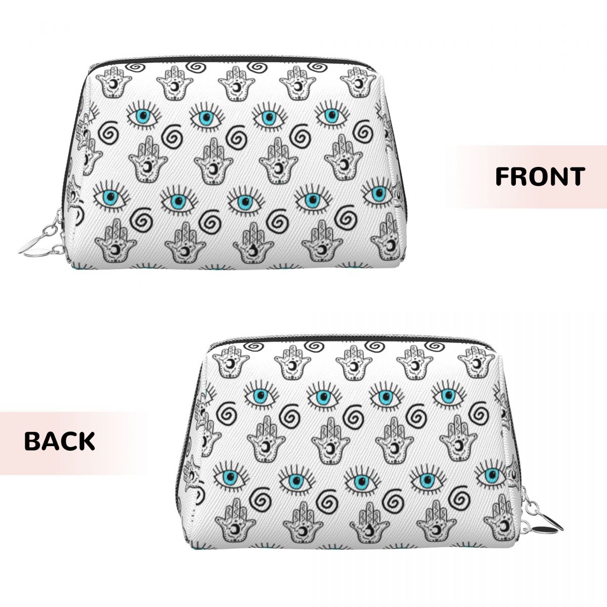 Bolsa de Maquiagem com Símbolo - Men Accessories Evil Eye avaliação e preço