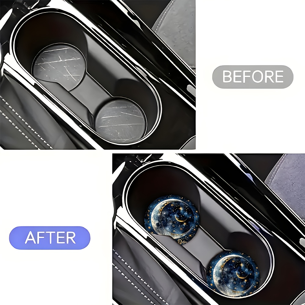 2 peças de porta-copos para ca - Men Accessories Elegant avaliação e preço