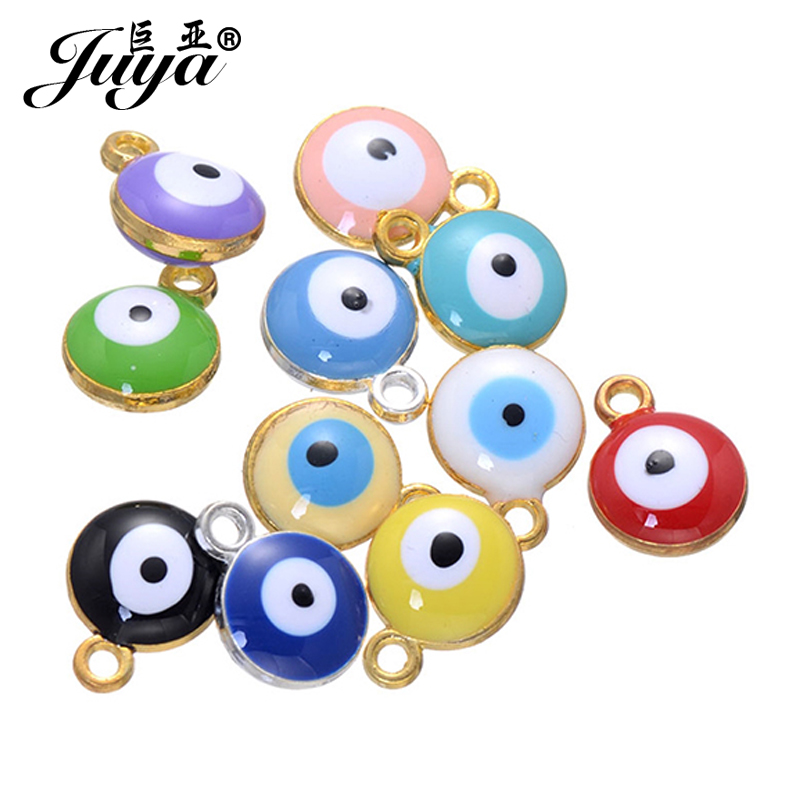 100 peças de pingentes de olho - Men Accessories Evil Eye avaliação e preço