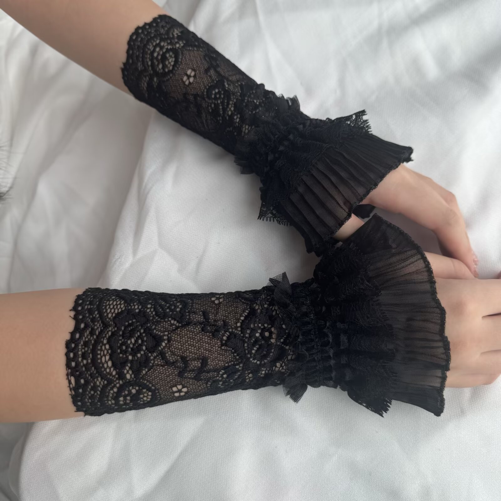 Capa de pulso oca de renda tro - Men Accessories Elegant avaliação e preço