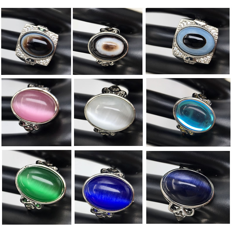 Evil Eye Cats Eye Ring para ho - Men Accessories Evil Eye avaliação e preço