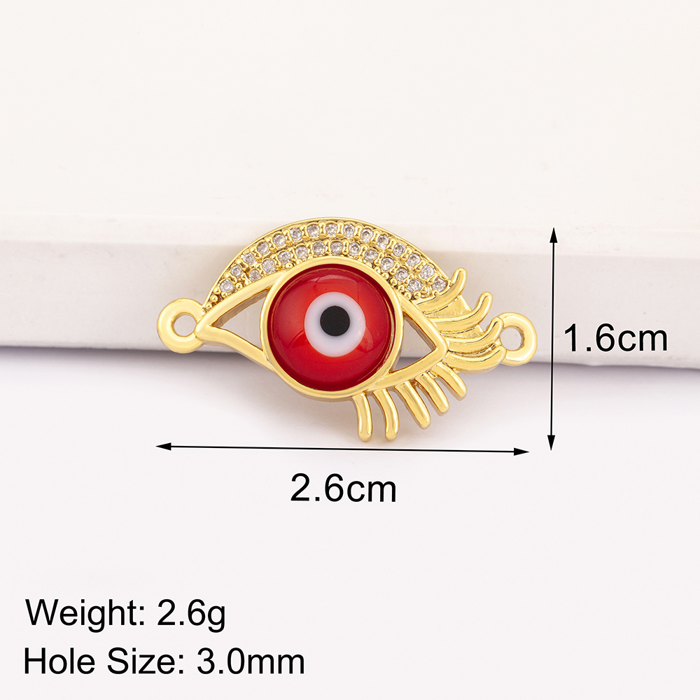 Colorido brilhante cristal mau - Men Accessories Evil Eye avaliação e preço