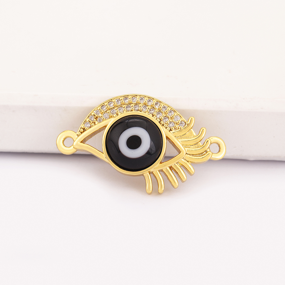 Colorido brilhante cristal mau - Men Accessories Evil Eye avaliação e preço