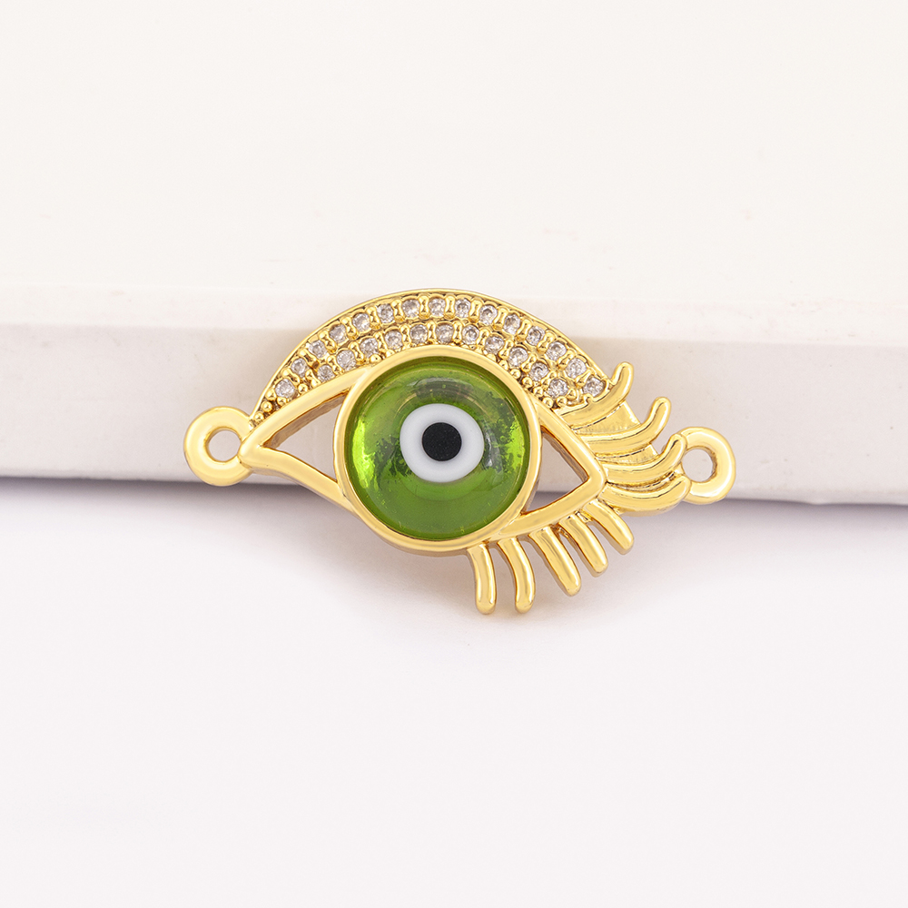Colorido brilhante cristal mau - Men Accessories Evil Eye avaliação e preço