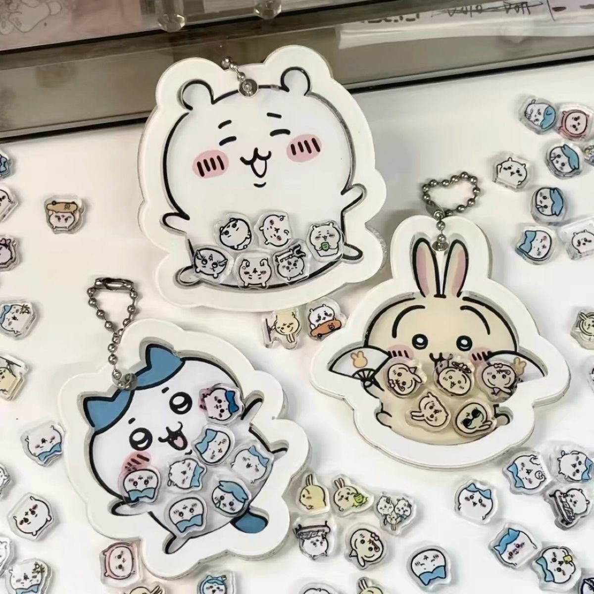 Chaveiro de Acrílico JiiKawa,  - Men Keychain Accessories avaliação e preço