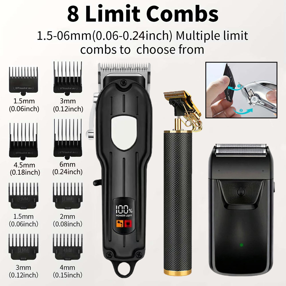 Conjunto Profissional de Máqui - Men Accessories Guide avaliação e preço
