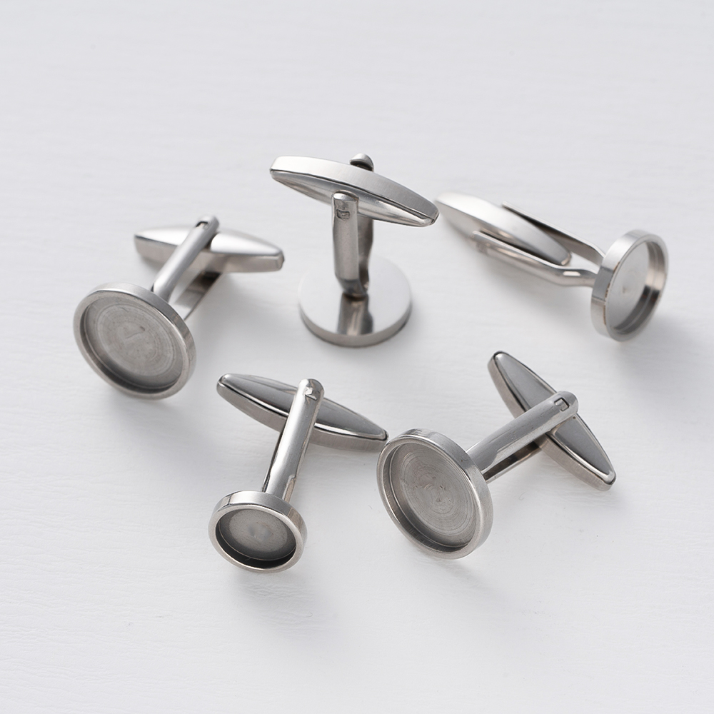 5 pçs abotoaduras de aço inoxi - Men'S Accessories Tray avaliação e preço