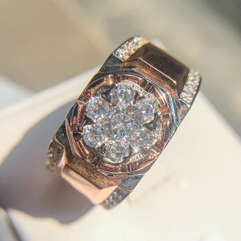 Luxo cheio de cristal grande p - Men Accessories Elegant avaliação e preço