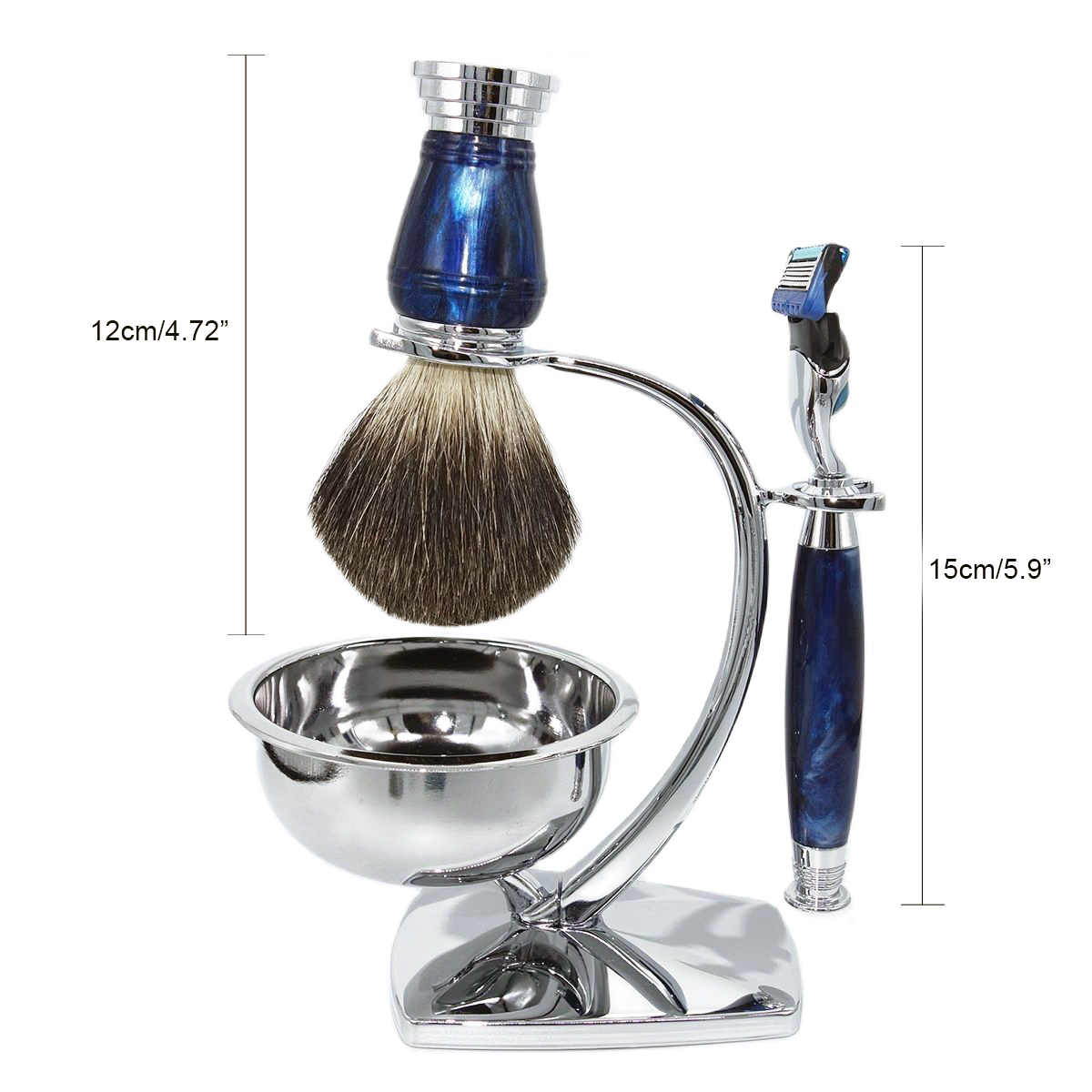 Irazor novo royalblue 5 camada - Men Accessories Combo Gift avaliação e preço