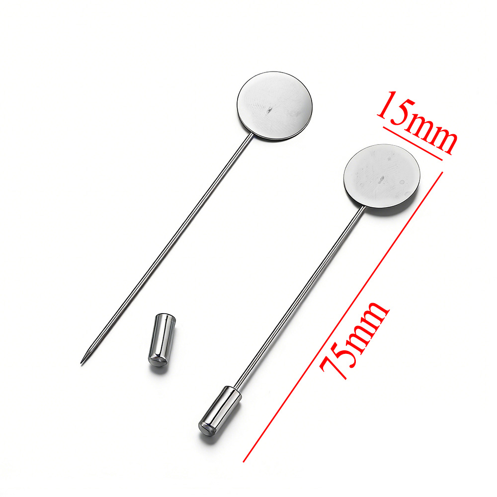 10 Peças de Broches Longos de  - Men'S Accessories Tray avaliação e preço