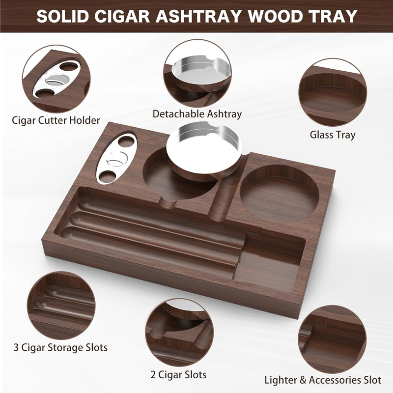 Cinzeiro destacável com cortad - Men'S Accessories Tray avaliação e preço