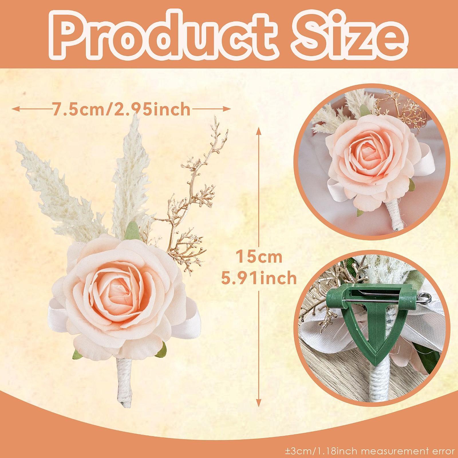 Elegante Boutonniere de Rosa A - Men'S Accessories Best avaliação e preço