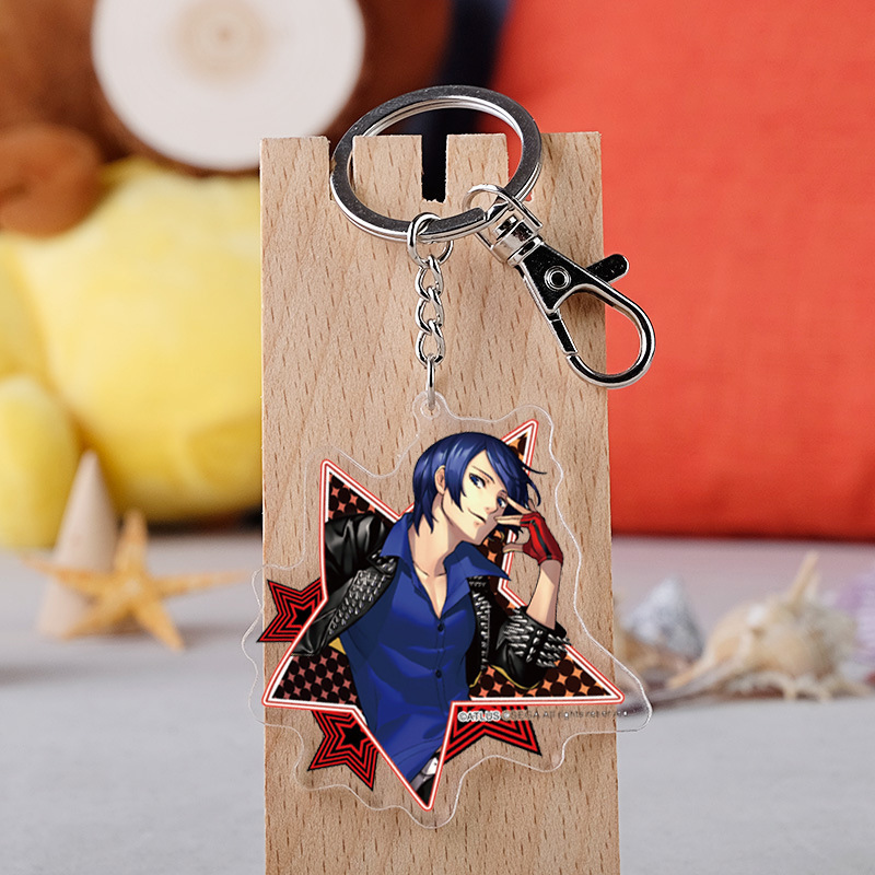 Chaveiro de Acrílico Persona 5 - Men Keychain Accessories avaliação e preço