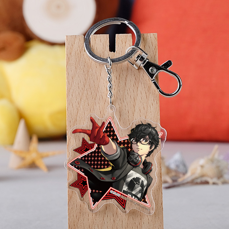 Chaveiro de Acrílico Persona 5 - Men Keychain Accessories avaliação e preço