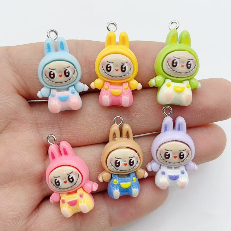 10 Peças de Pingentes de Resin - Men Keychain Accessories avaliação e preço