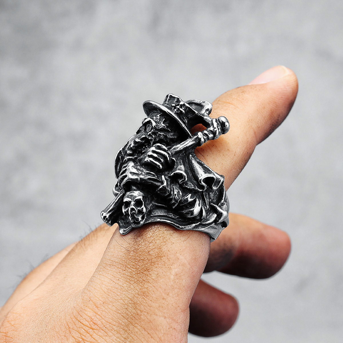 Anéis masculinos de raven foic - Men'S Accessories Best avaliação e preço