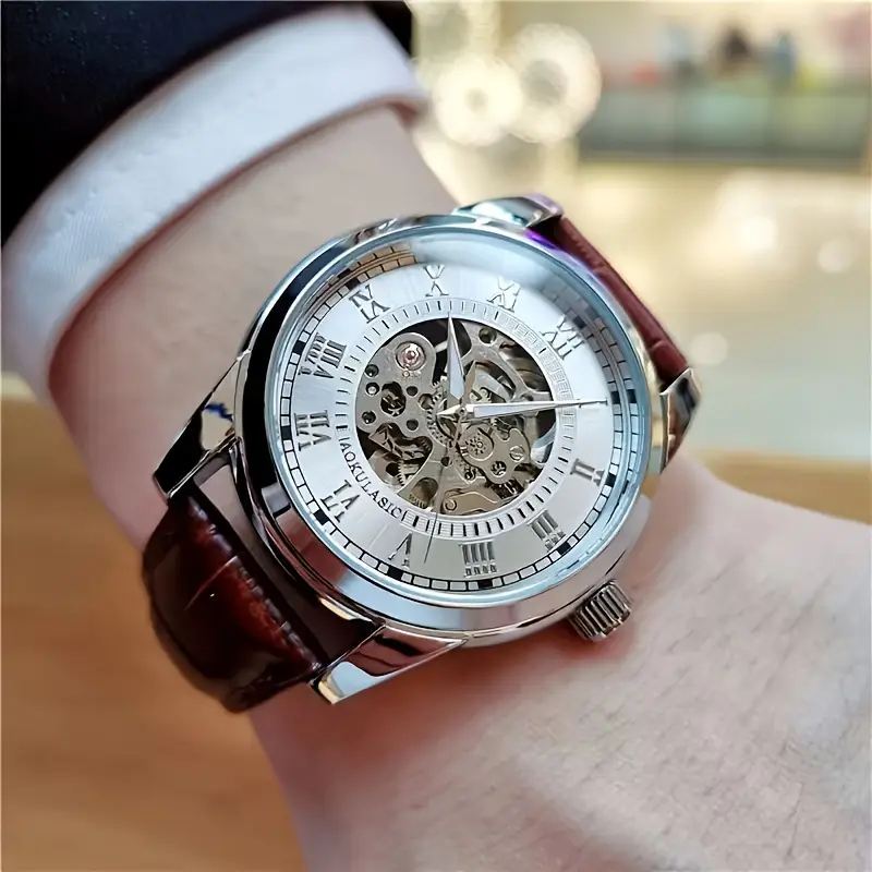Relógio Mecânico Automático Ma - Men Accessories Elegant avaliação e preço