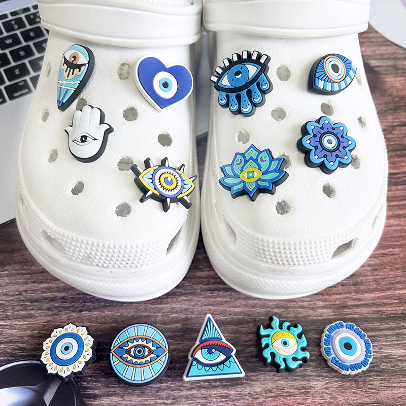 Nova chegada mau olhos sapato  - Men Accessories Evil Eye avaliação e preço
