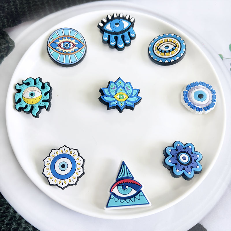 Nova chegada mau olhos sapato  - Men Accessories Evil Eye avaliação e preço