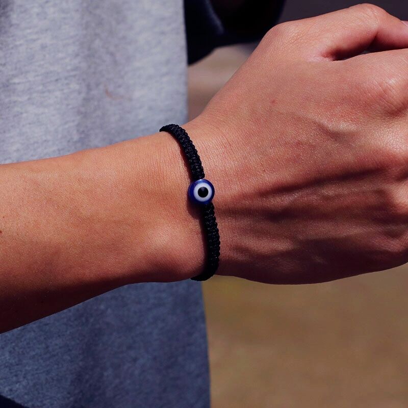Noter pulseira masculina ajust - Men Accessories Evil Eye avaliação e preço