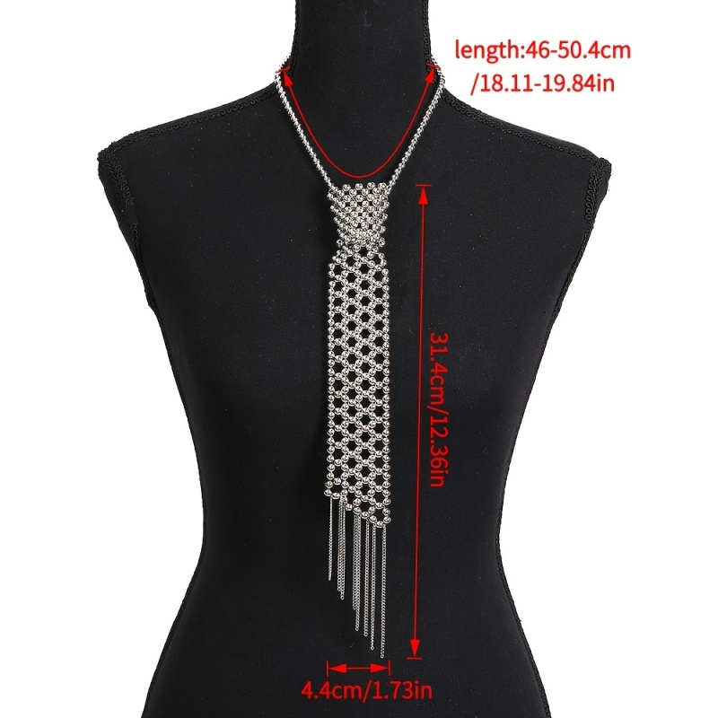 Colar de pérolas de imitação e - Men'S Accessories High End avaliação e preço