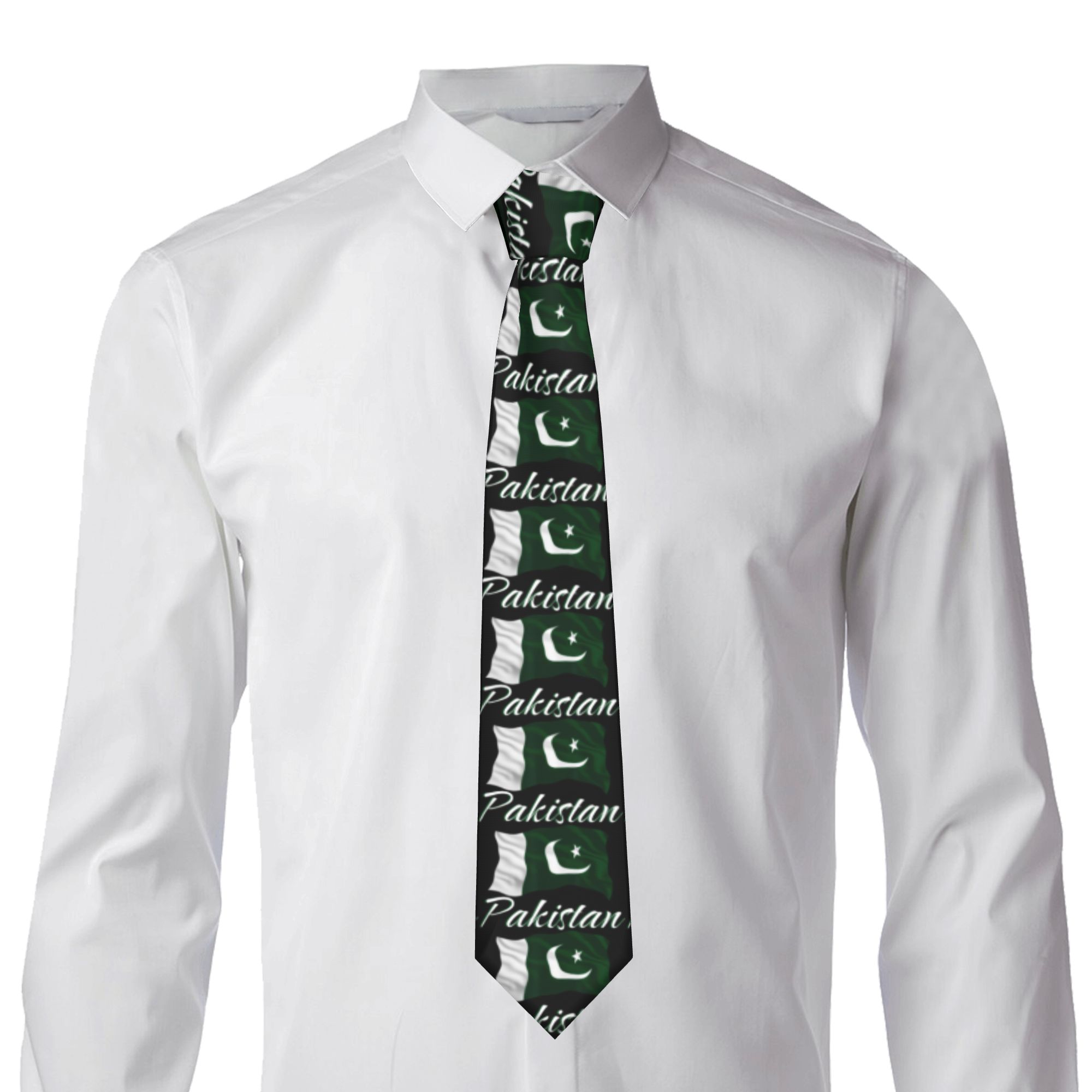 Gravata masculina com bandeira - Men Accessories Pakistan avaliação e preço